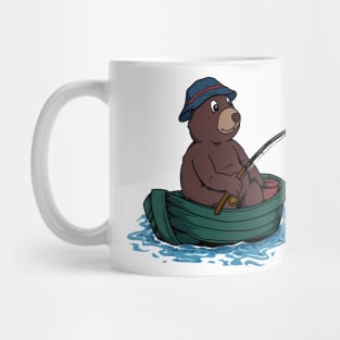 Bear fishing Mug